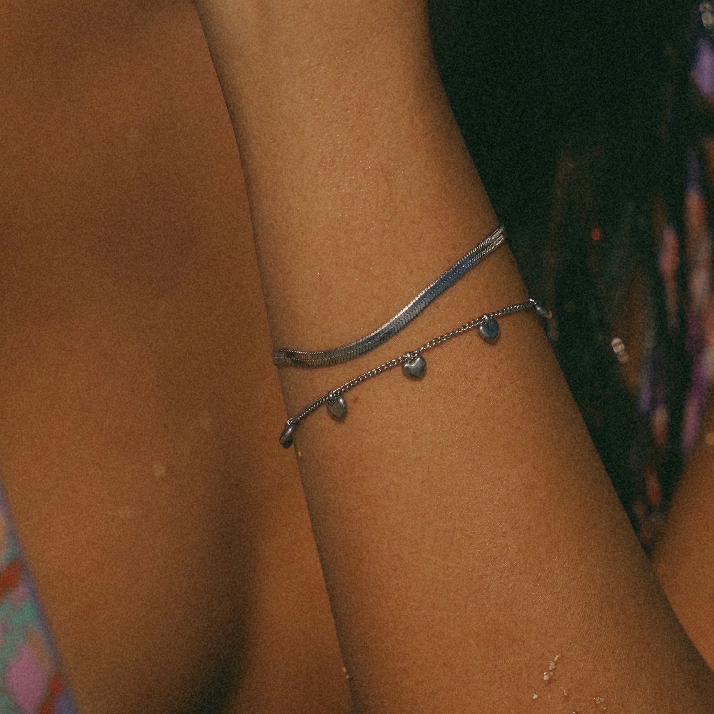 Silver Snake Chain Bracelet