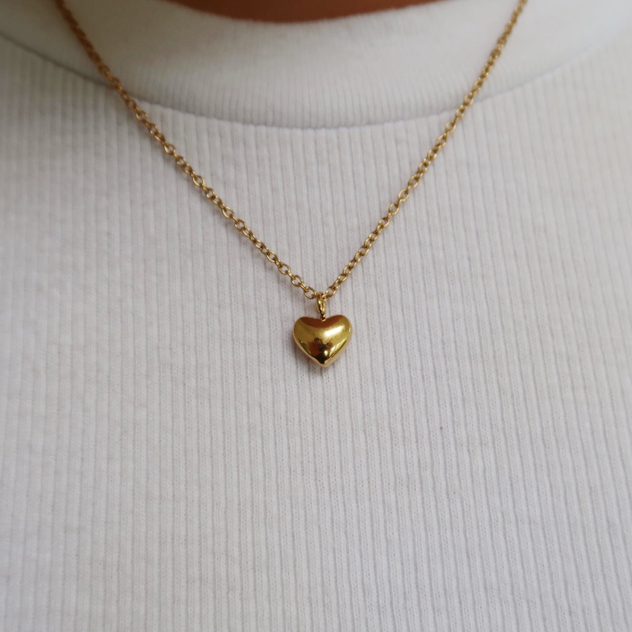 Gold I <3 You Necklace
