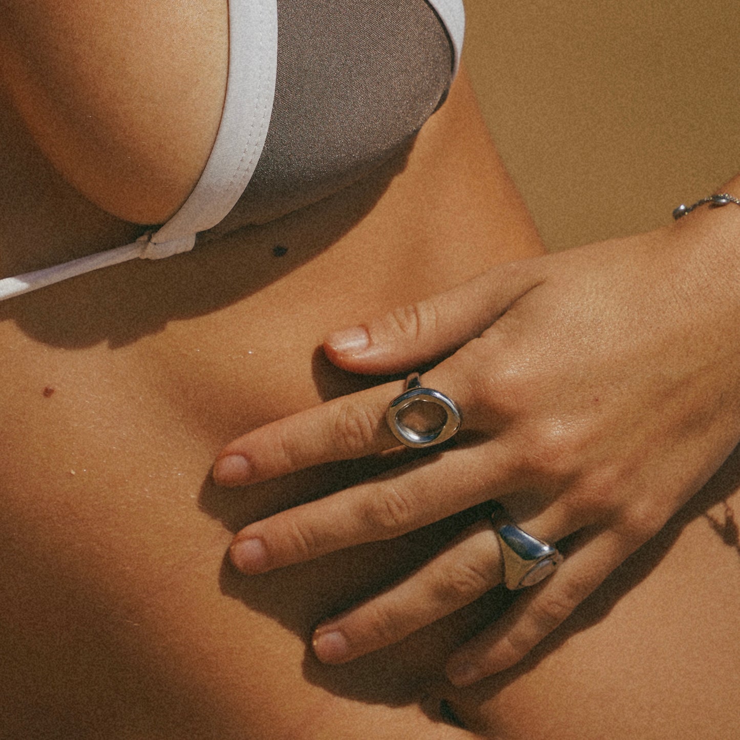 Silver Irregular Ring