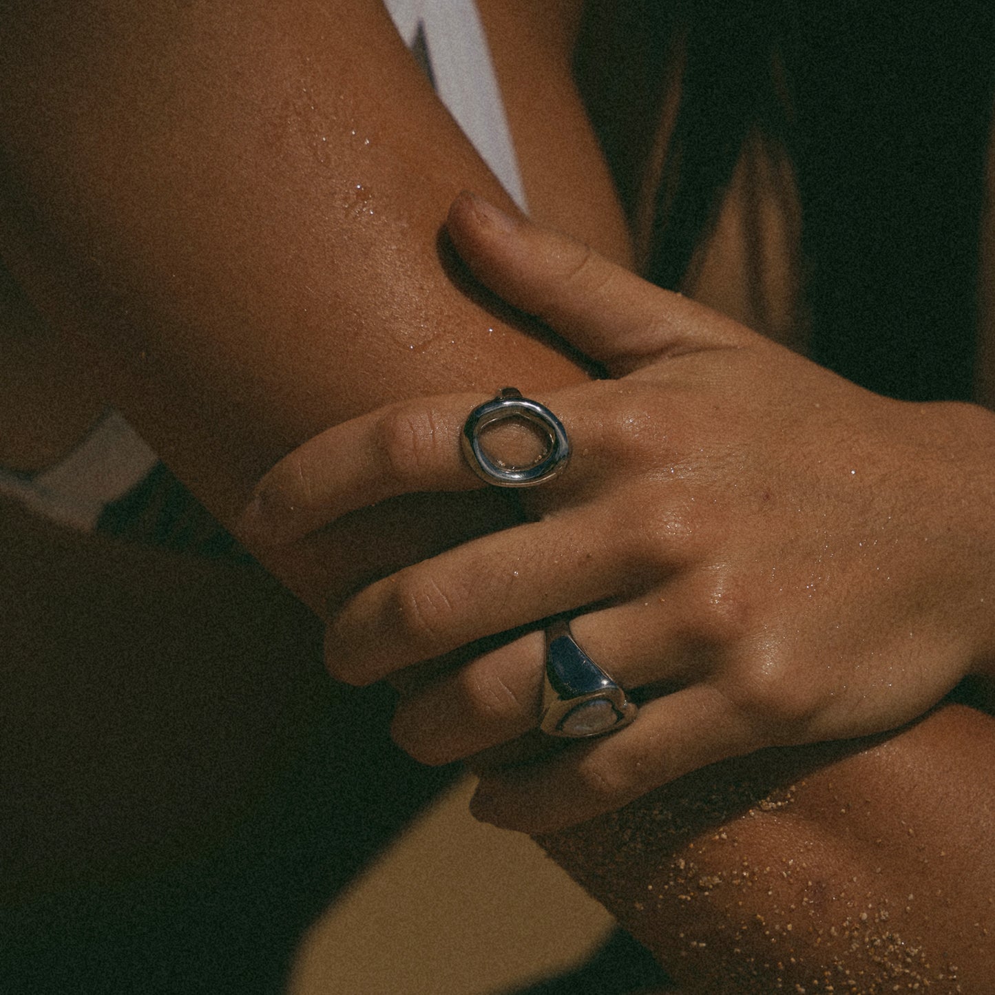 Silver Irregular Ring