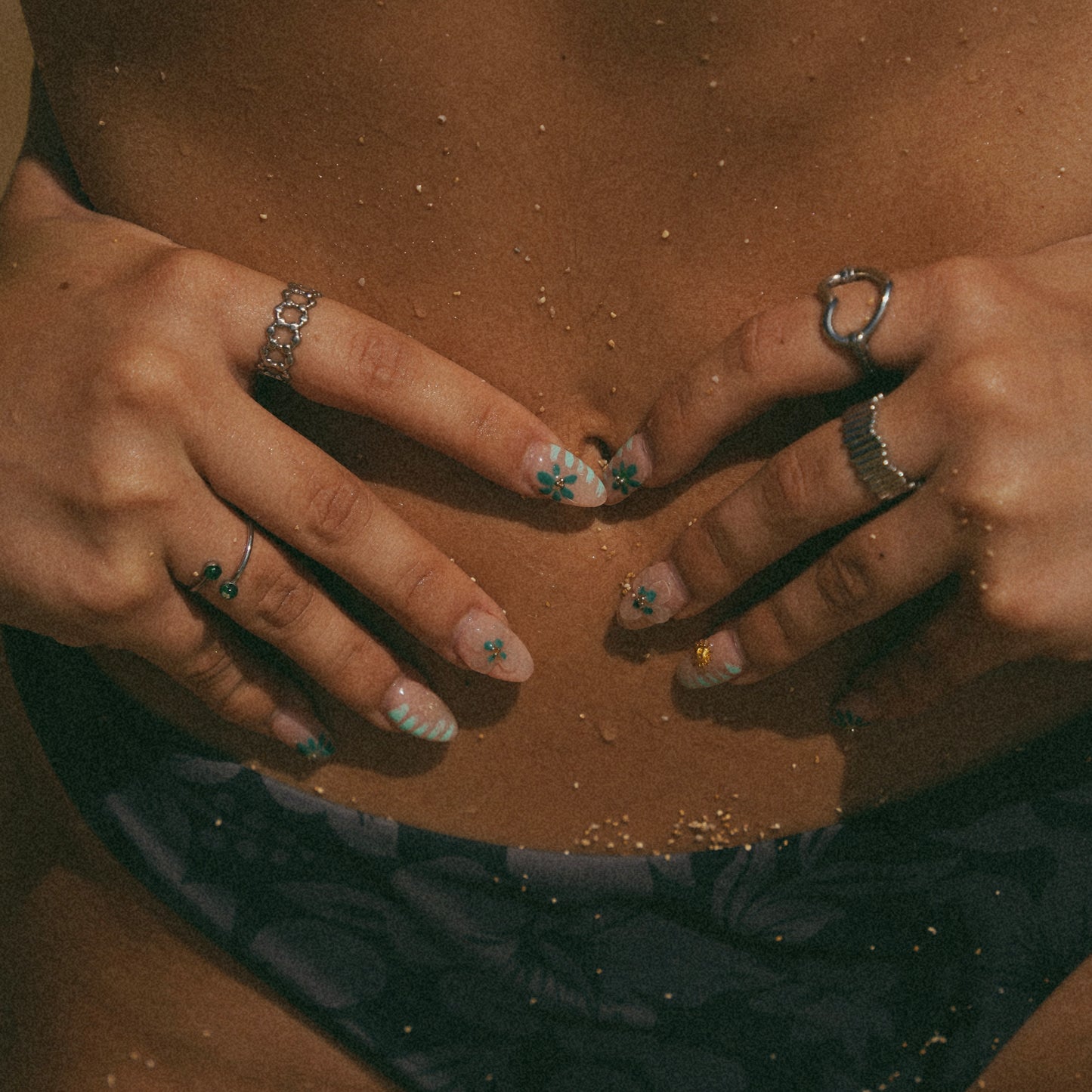 Silver Ivy Ring