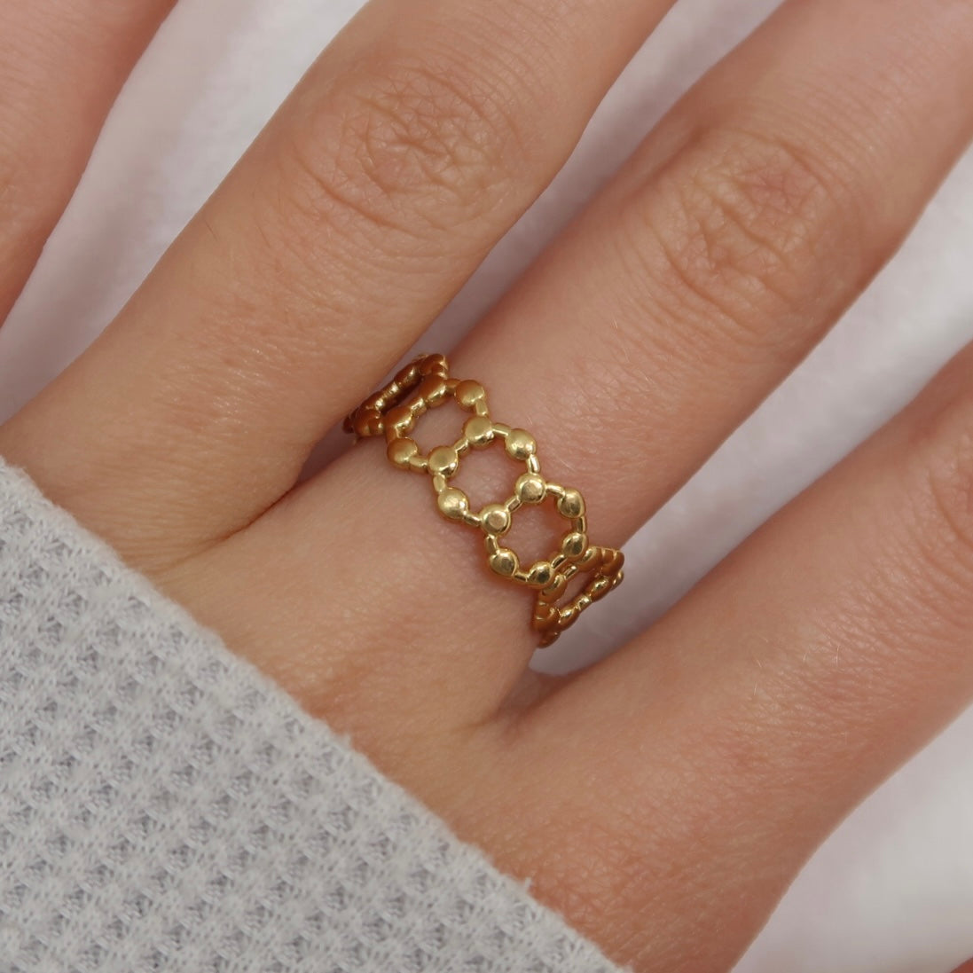Gold Cinnamon Ring