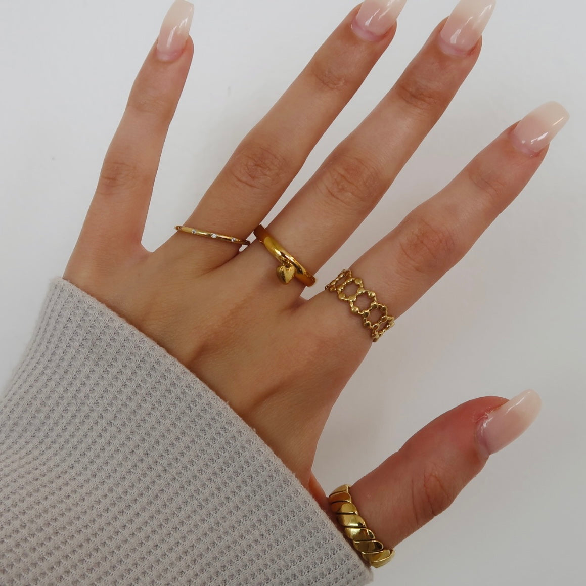 Gold Cinnamon Ring