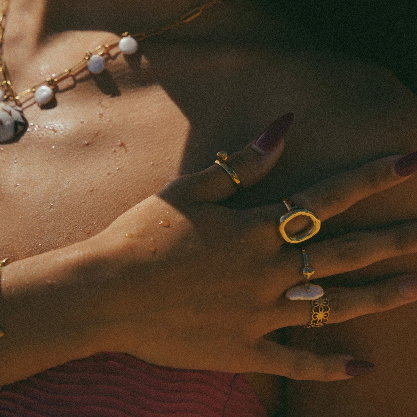 Gold Irregular Ring