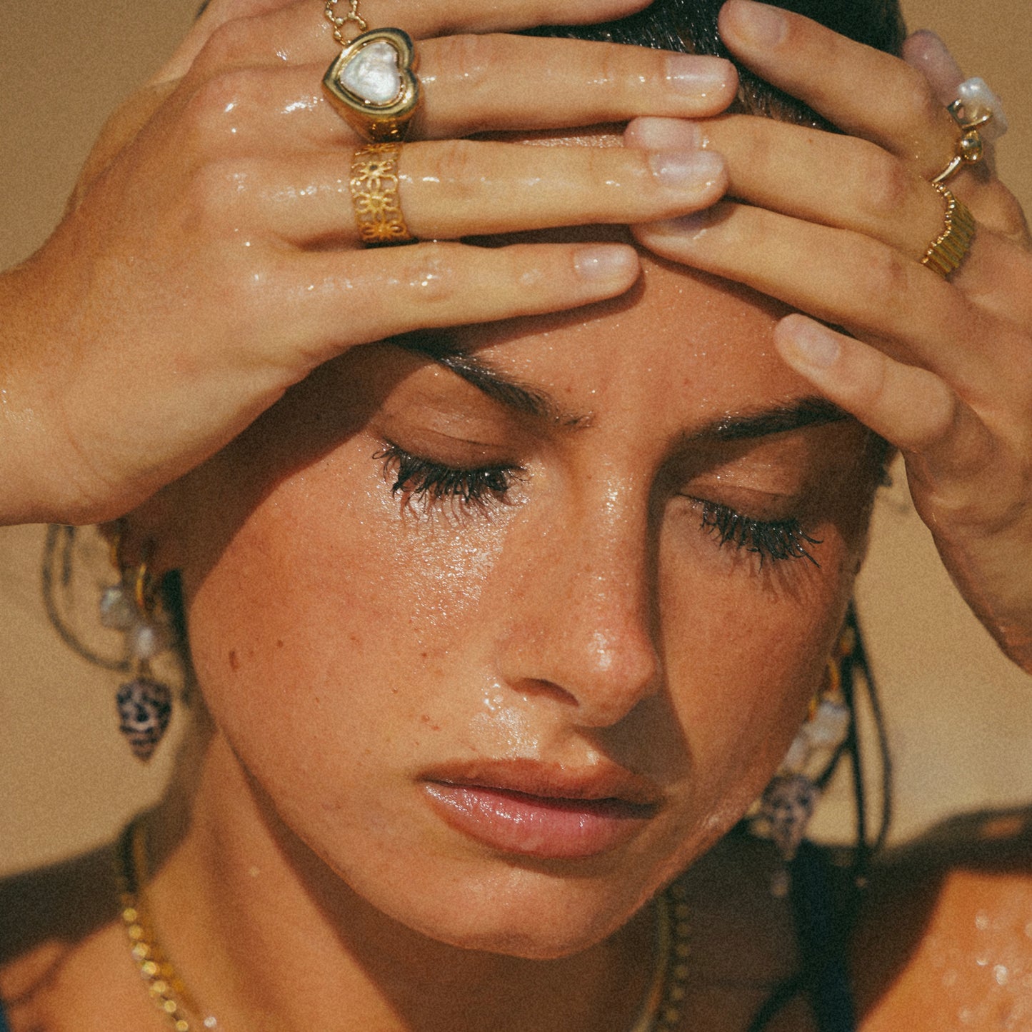 Gold Ocean Dive Ring
