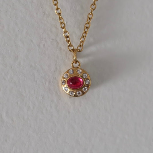 Ruby Rue Necklace