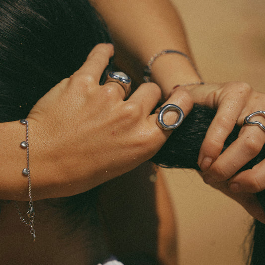 Silver Irregular Ring