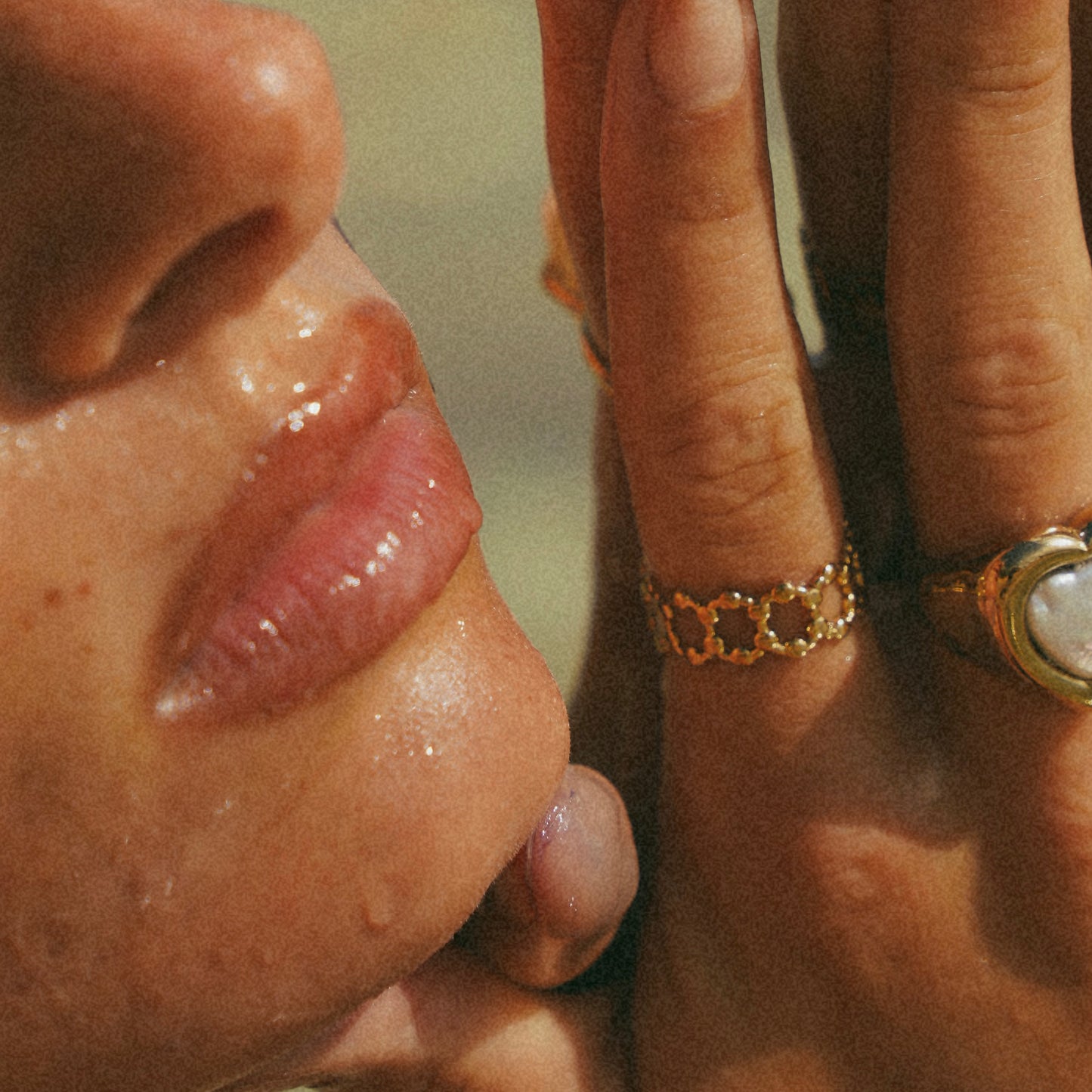 Gold Cinnamon Ring