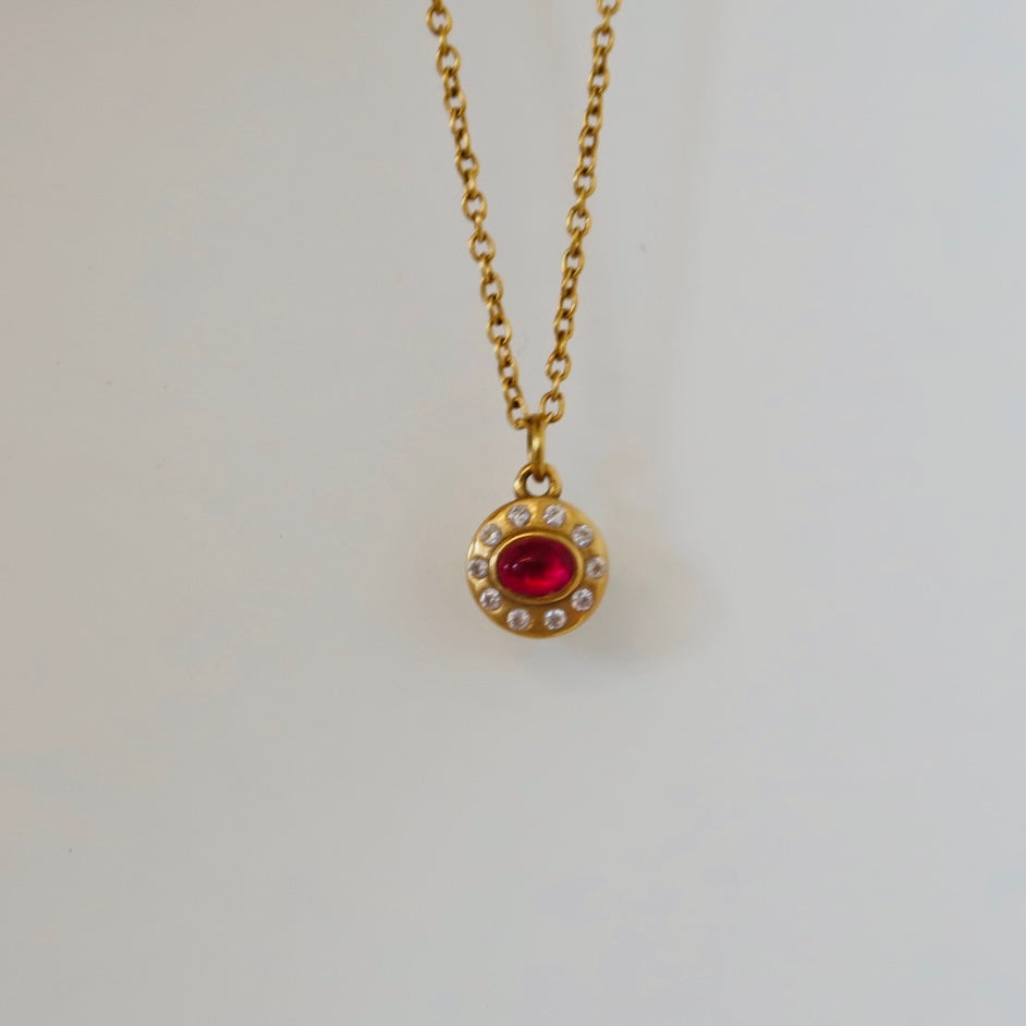 Ruby Rue Necklace