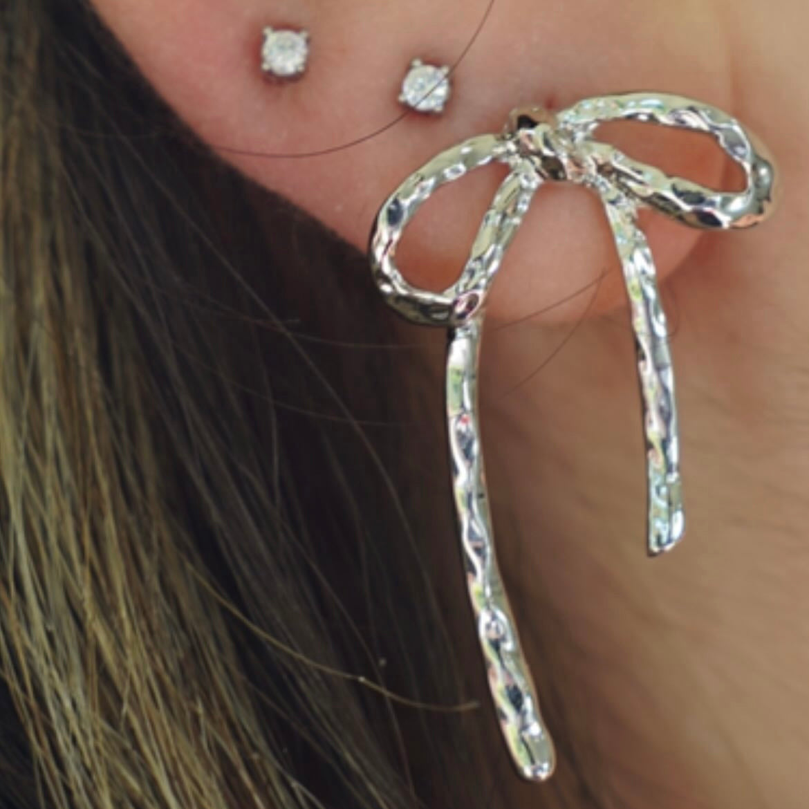 Silver 2mm Sweetie Studa