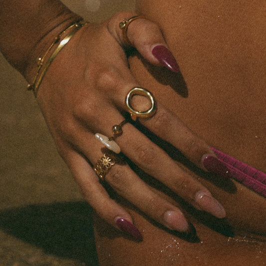 Gold Irregular Ring
